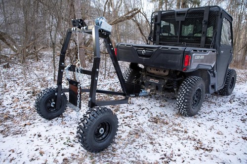 Atv utv tractor log hauler - atv,
