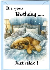 Tibetan Spaniel Dog (4"x 6")