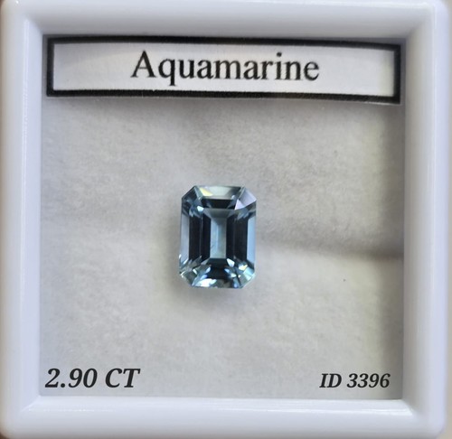 Natural aquamarine igi - natural,