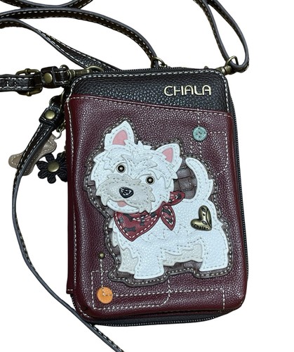 Chala westie dog faux leather - chala,