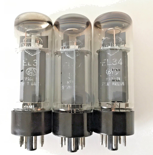 Mullard el34 valve tube - el34, x3