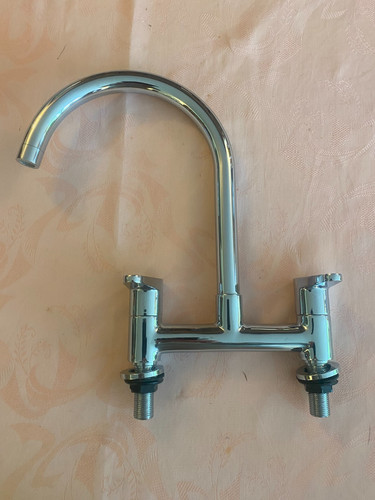 Deck mounted kitchen mixer - mounted,
