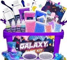 Galaxy Slime Kit play fun