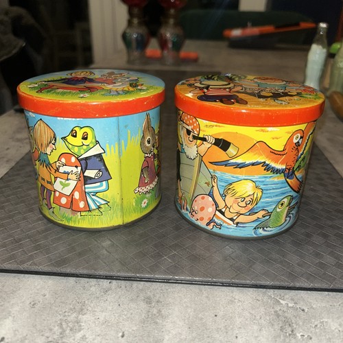 Bluebird toffee tins original - toffee,