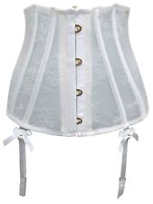 Boux Avenue Suspender Belt Sleek Ivory 4 Strap Waspie - Size 6 to 16/18 BRO6