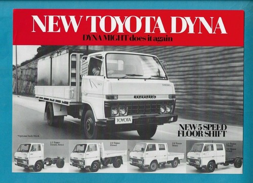 Toyota dyna trucks - 5, speed