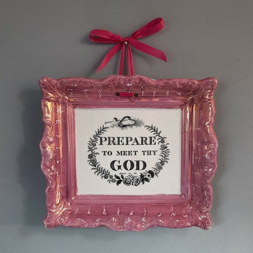 Sunderland lustre plaque - sunderland,