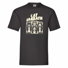 Cat Sabbath T Shirt Small-2XL