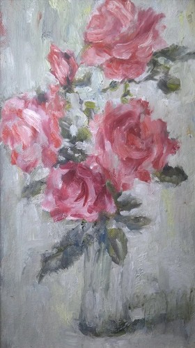 Framed original impressionist - original,