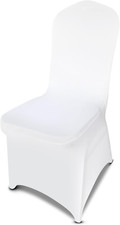 100 Pcs White Stretch Chair
