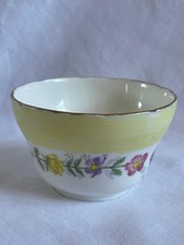 Vintage Floral Decorative Bone China Sugar Bowl ✅ 1021