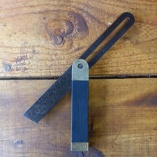 VINTAGE 10” EBONY & BRASS