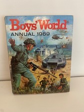 Boys world annual 1969 vintage