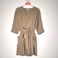 Mango MNG Playsuit Large Khaki