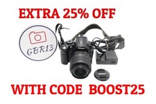 Nikon D5000 DSLR Camera 12.3MP Kit with 18-55mm Shutter Count 17045, REFURBISHED