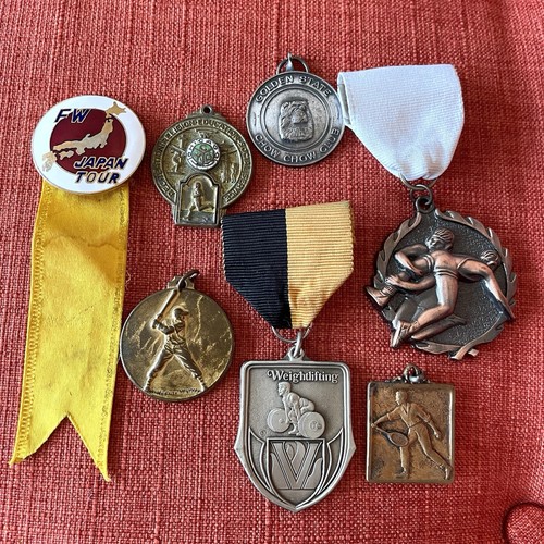 Vtg sports medals track - vtg,