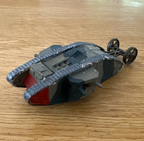 Wwi plastic tank model - plastic,