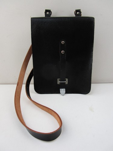 Vintage leather military map - military,
