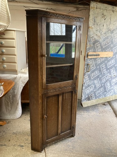 Wood corner display cabinet - display,