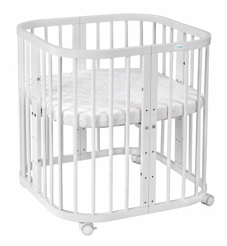 Waldin baby natural cot 7in1 - baby,