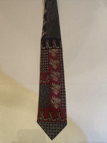 Roper western themed - tie, chaps