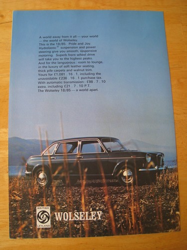 British leyland wolseley - leyland,
