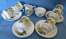 Vintage bone china floral