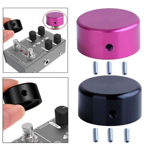Guitar metal pedal button - pedal, cap