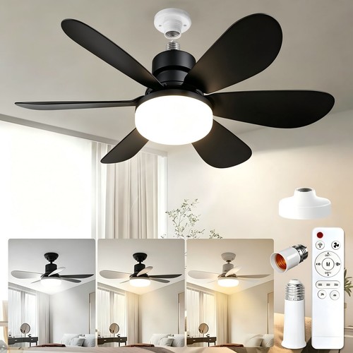 40w 52cm socket ceiling fans - 52cm,