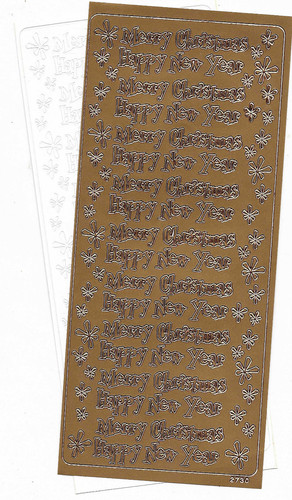 Christmas peel off - off, sticker