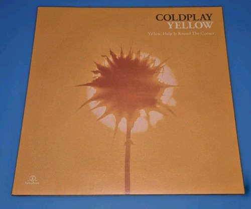 Coldplay yellow vinyl single - coldplay,