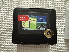 5” IP67 Waterproof Motorcycle GPS Sat Nav, Touchscreen, Bright Display Brand New