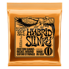 Ernie Ball Hybrid Slinky Nickel-Wound Electric Guitar Strings (9-46 Gauge)