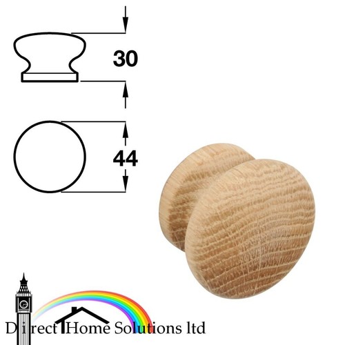 Hafele wooden oak - wooden, unfinished