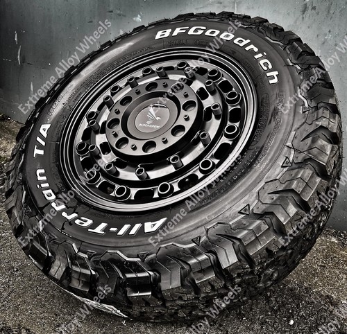 Black at1 alloy wheels - alloy,