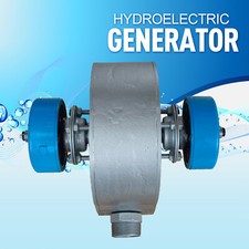 2000W Micro Hydro Generator Water Turbine Hydroelectric Power Station 220V