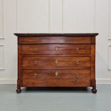 Antique French Walnut Commode c1850 Free Delivery in England/Wales