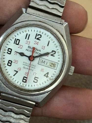 Bulova accutron railroad - bulova,