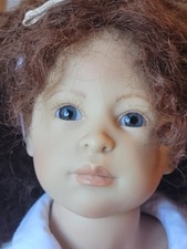 Beautiful Vinyl Doll by HEIDI PLUSCZOK  ( 379 )  26 Inches clothes not Original.