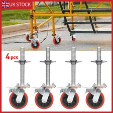 6in Adjustable Spindle Castors