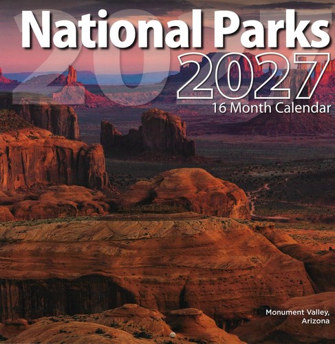 2027 national park month - 2027, 16-month