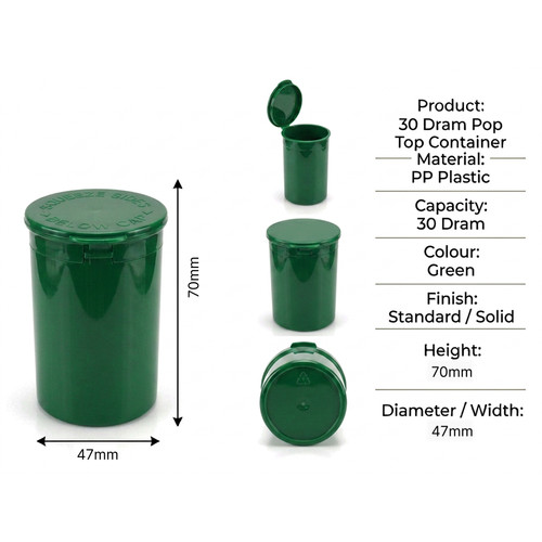 Green dram pop - green,