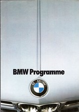 BMW Range 1974 UK Foldout