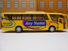 TOY BUS COACH PERSONALISED