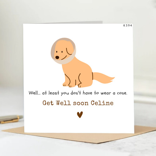 Get well soon card - ,,