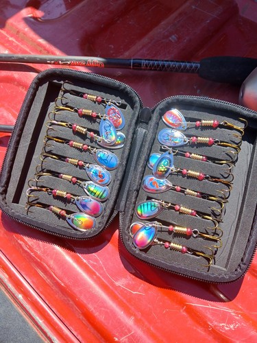 16pc spinner fishing lure - spinner,