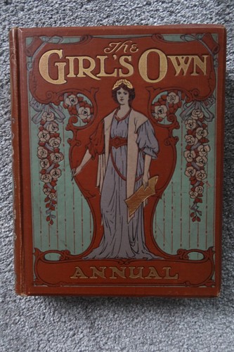 Antique book girl - book, girl's
