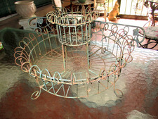 Antique French Wire Two Tier