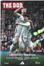 ABERDEEN V HIBERNIAN 26/4/2025
