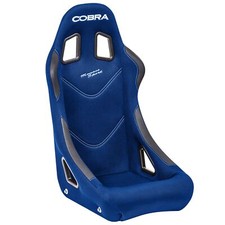 Cobra Monaco Sport Race Rally Track Day Autograss Car Seat Blue Cloth Standard